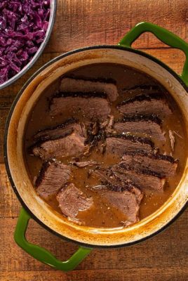  Sauerbraten เคล้าความหอมกรุ่นของเครื่องเทศ และสัมผัสรสชาติเปรี้ยวอมหวานที่ลงตัว! 