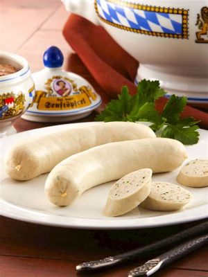  ไส้กรอกWeisswurst อร่อยเข้มข้น โชยกลิ่นเครื่องเทศที่หอมหวาน!